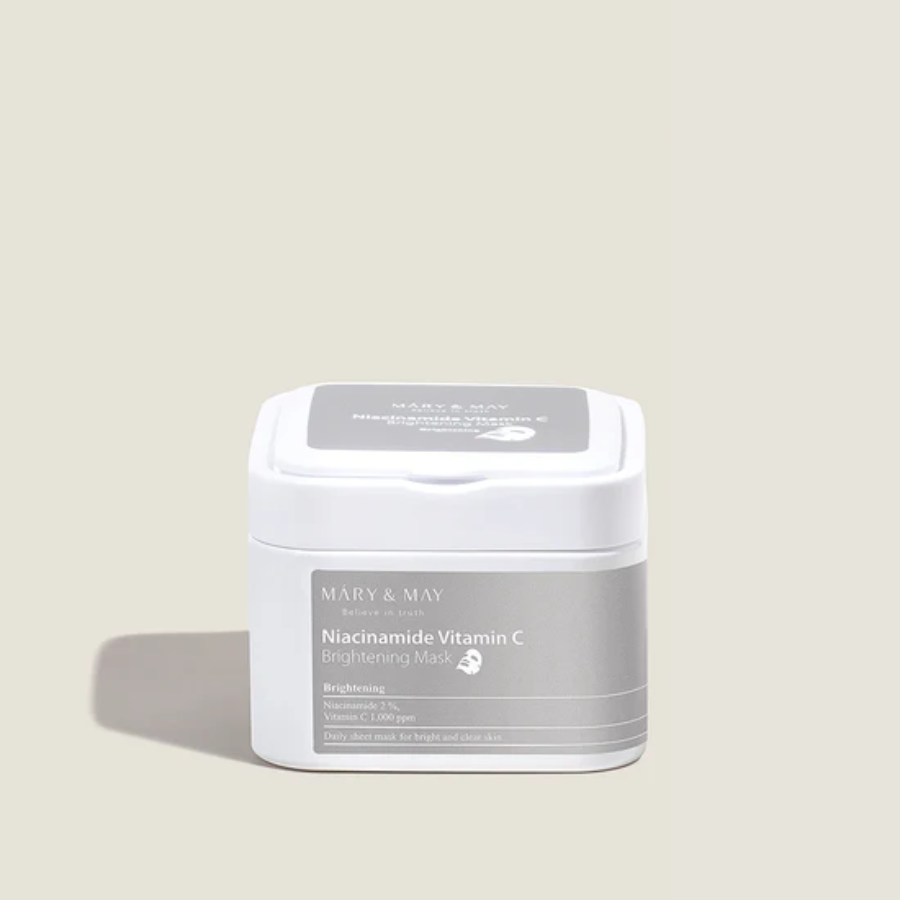 [MARY&MAY] Niacinamide Vitamin C Brightening Mask (30 pz)