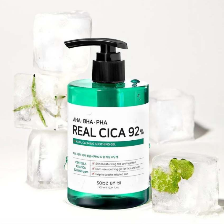 [SOME BY MI] AHA BHA PHA Real Cica 92% Cool Calming Soothing Gel 300ML