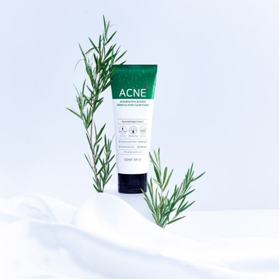 [SOME BY MI] AHA BHA PHA 30 Days Miracle Acne Clear Foam 100ml