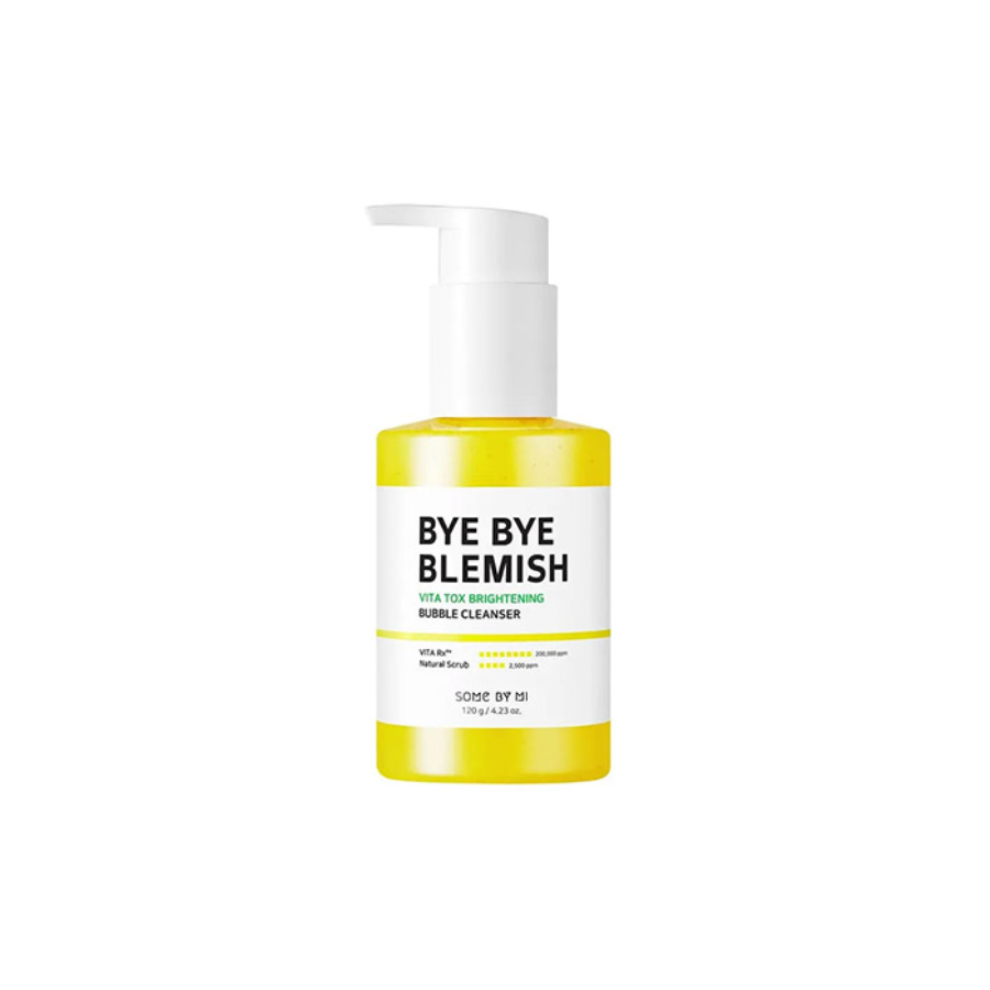 [SOME BY MI] Bye Bye Blemish Vita Tox Brightening Bubble Cleanser 120g