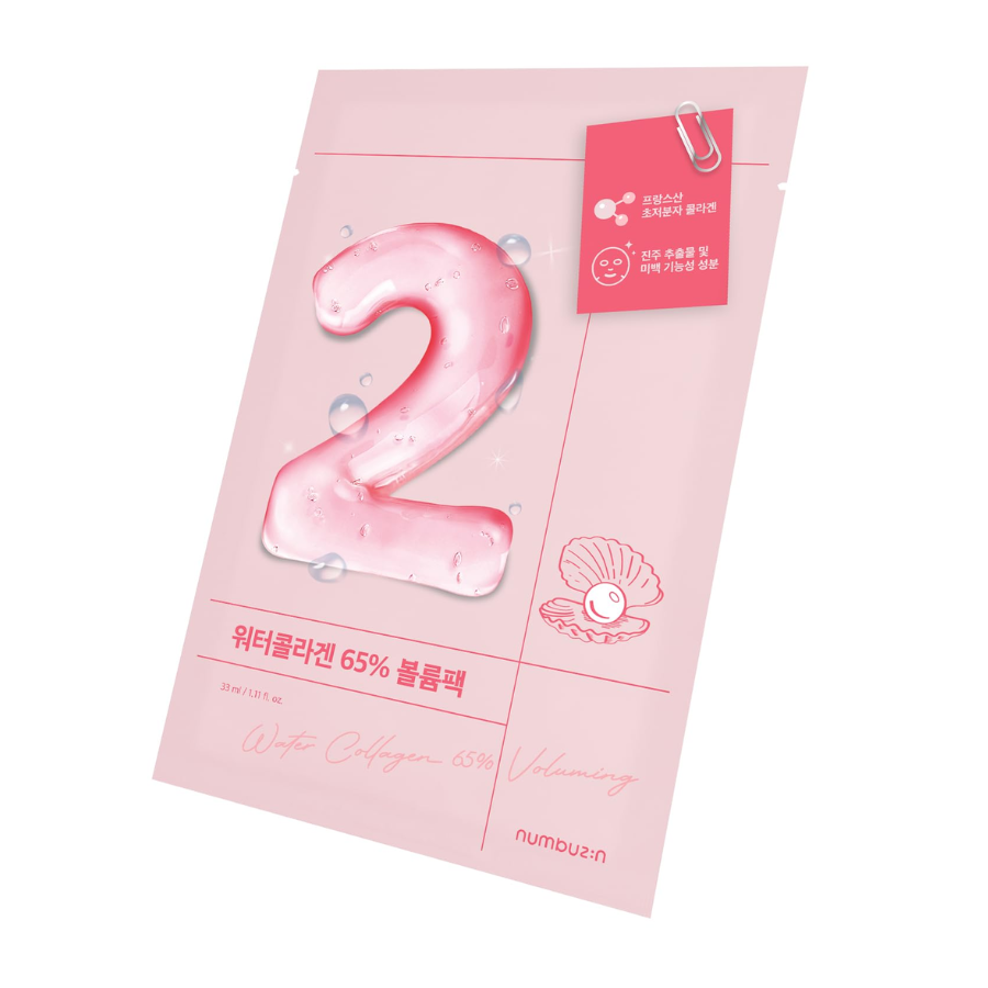 [NUMBUZIN] No.2 Water Collagen 65% Voluming Sheet Mask