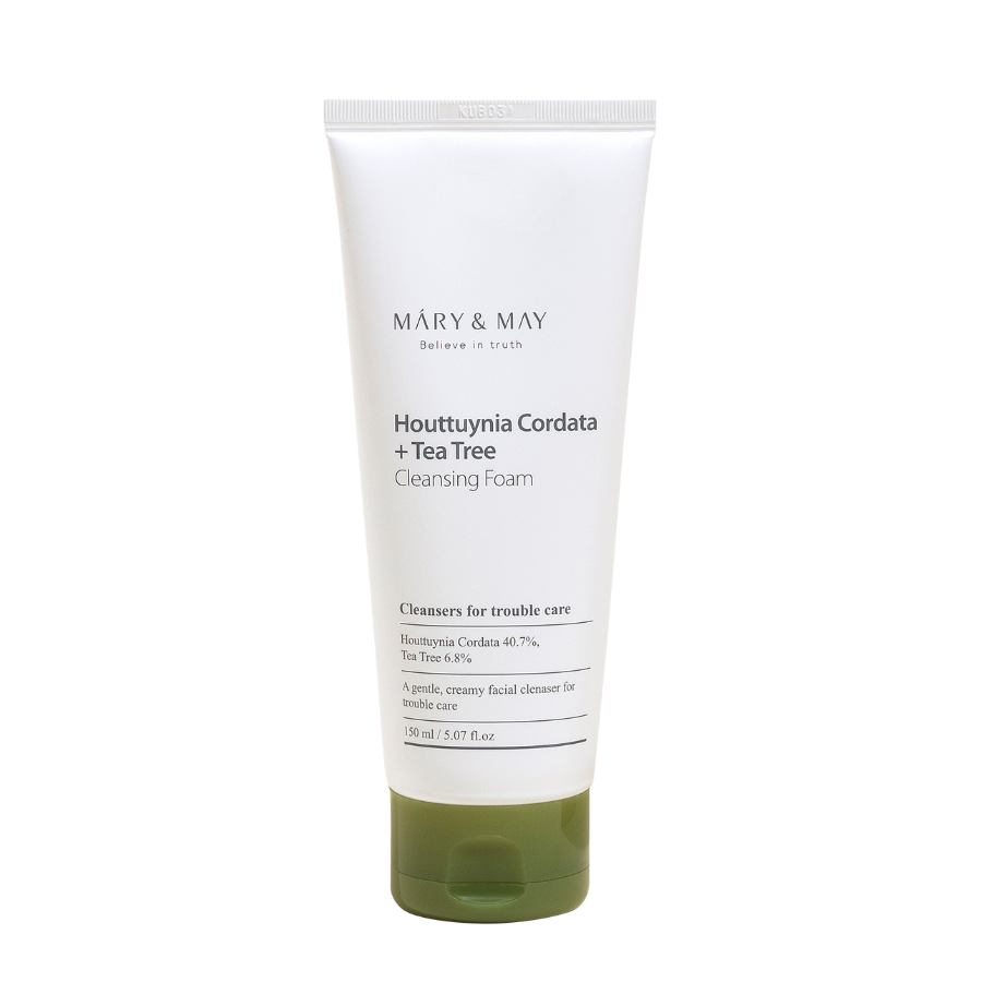 [MARY&MAY] Houttuynia Cordata + Tea Tree Cleansing Foam 150ml