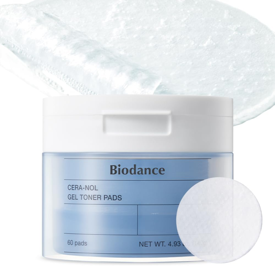 [BIODANCE] Cera-nol Gel Toner Pads 60 pz