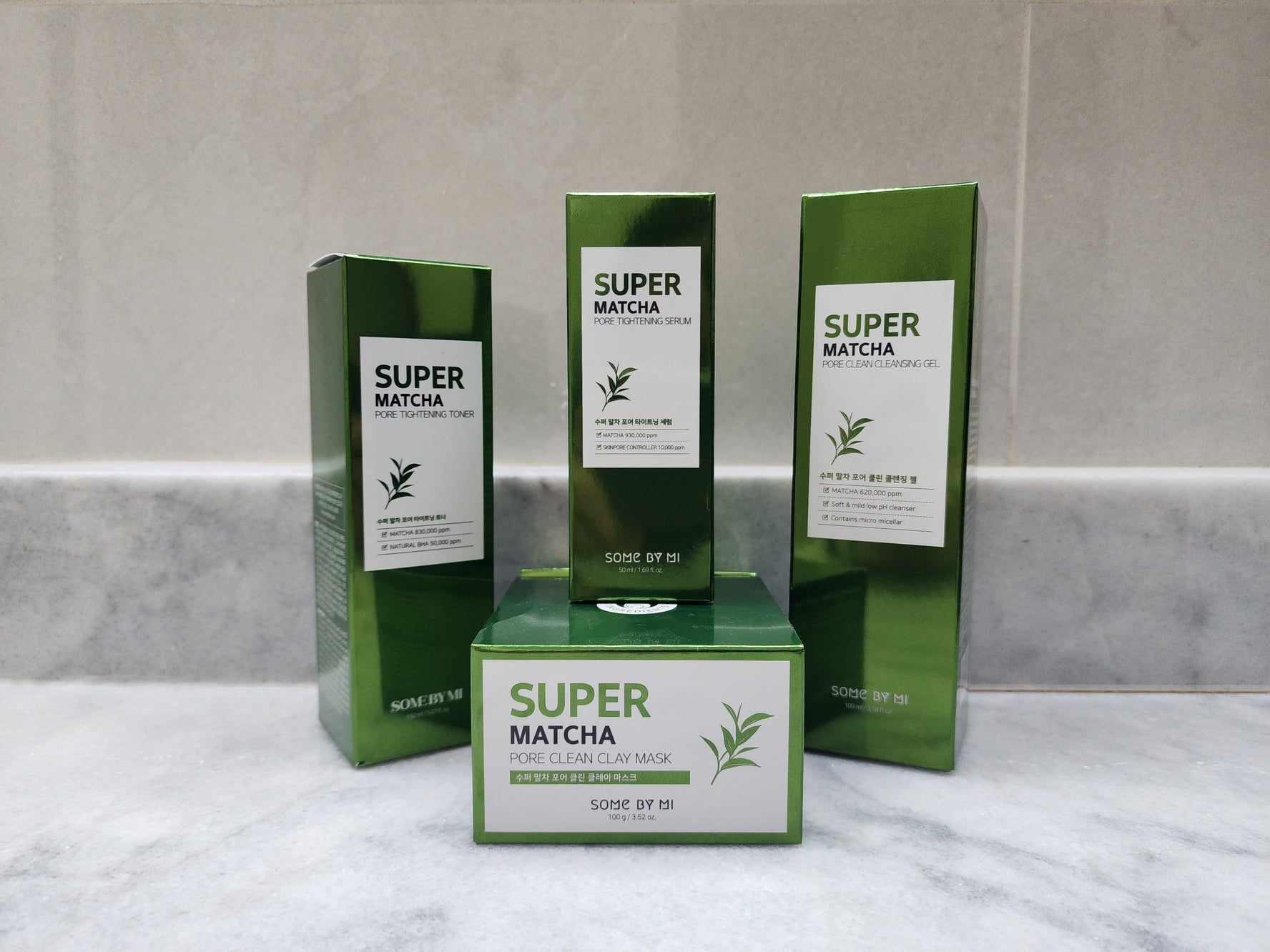 [SOME BY MI] Super Matcha Pore Care Kit Full Size