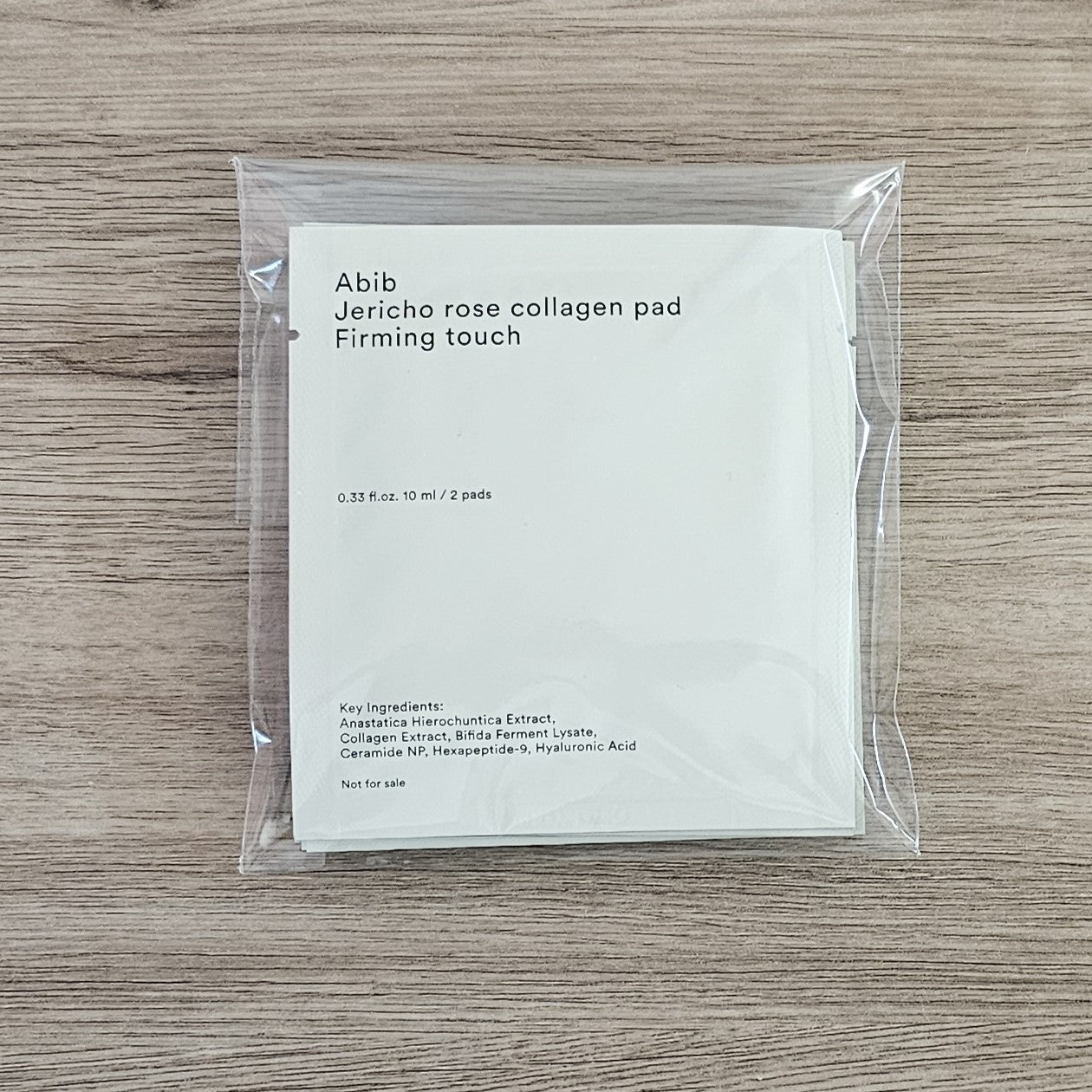 [ABIB] Jericho rose collagen pad firming touch (5 sobres de 2 pz c/u)