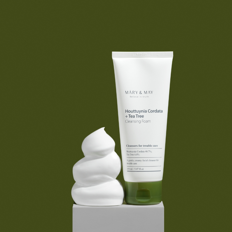 [MARY&MAY] Houttuynia Cordata + Tea Tree Cleansing Foam 150ml