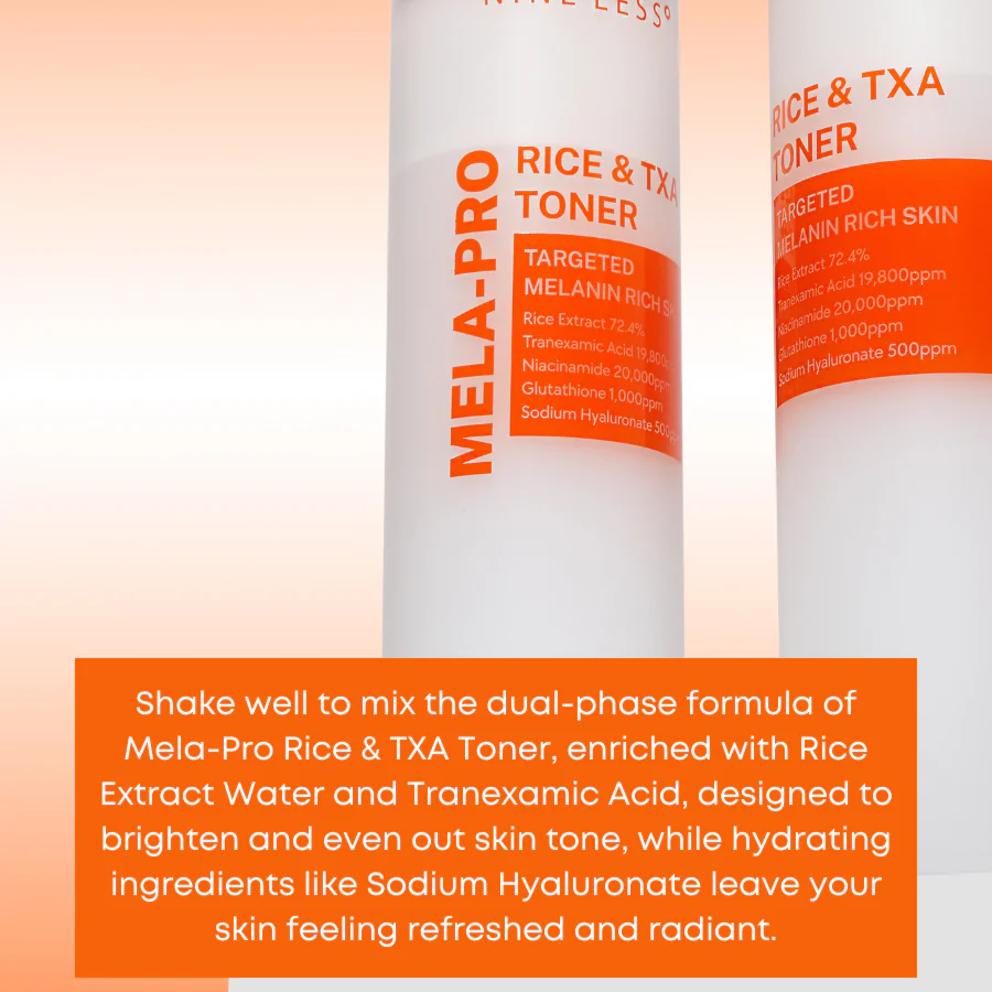 [NINE LESS] MELA-PRO Rice & TXA Toner 200ml