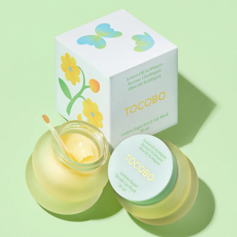 [TOCOBO] Lemon Sugar Scrub Lip Mask 20ml