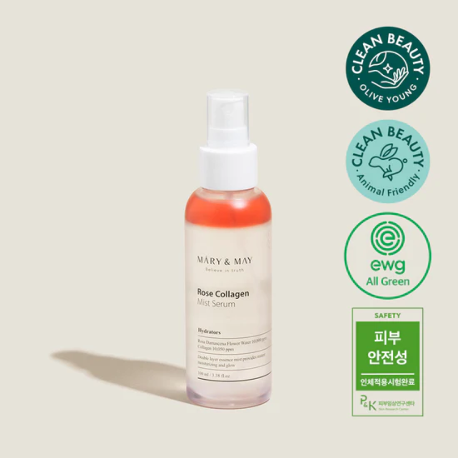 [MARY&MAY] Rose Collagen Mist Serum 100ml