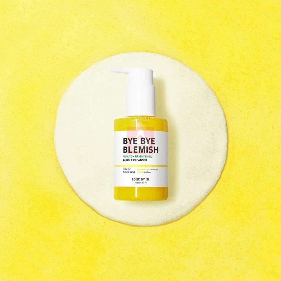 [SOME BY MI] Bye Bye Blemish Vita Tox Brightening Bubble Cleanser 120g