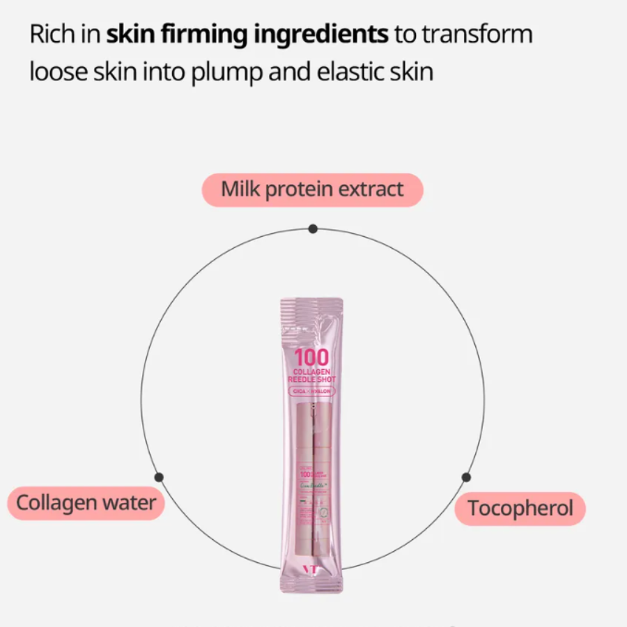 [VT COSMETICS] 100 Collagen Reedle Shot Sobre de 2ml