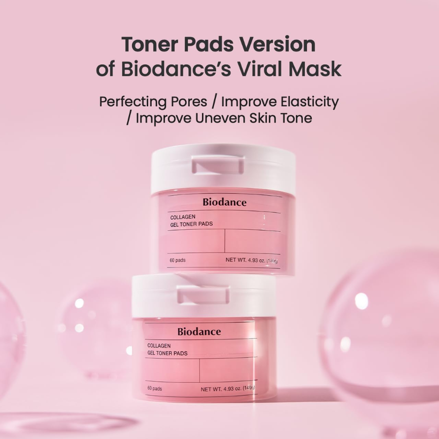 [BIODANCE] Collagen Gel Toner Pads 60 pz