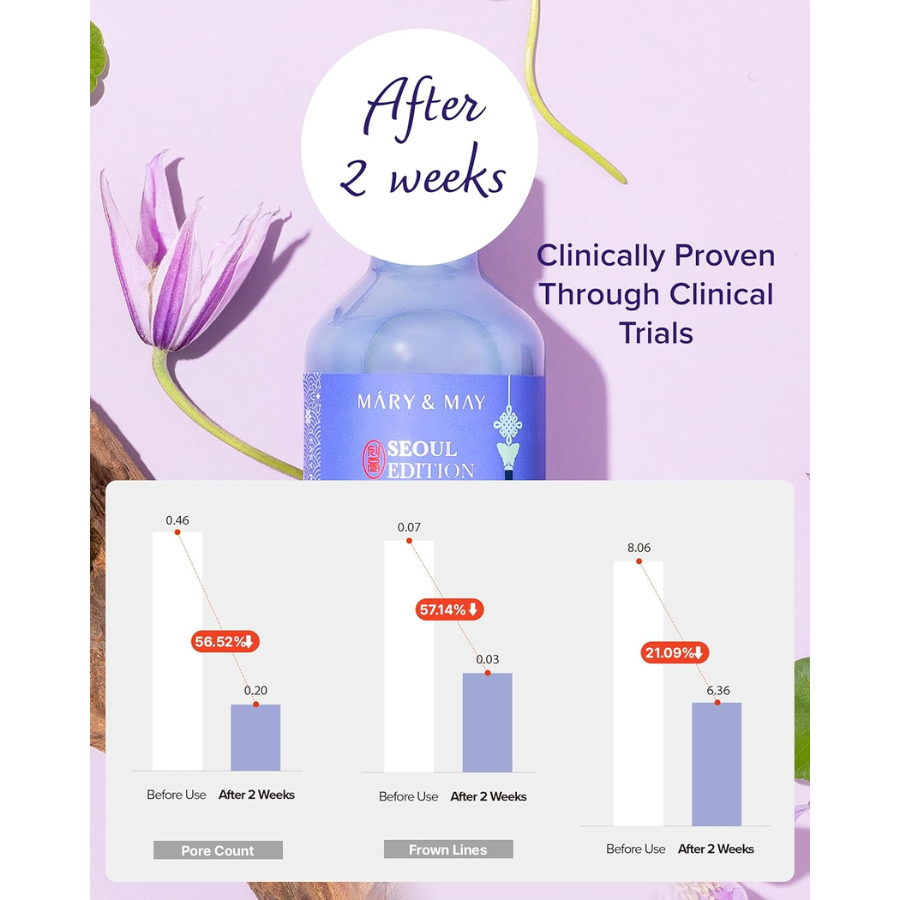 [MARY&MAY] Retinol 0.1% Bakuchiol CICA Serum 80ml