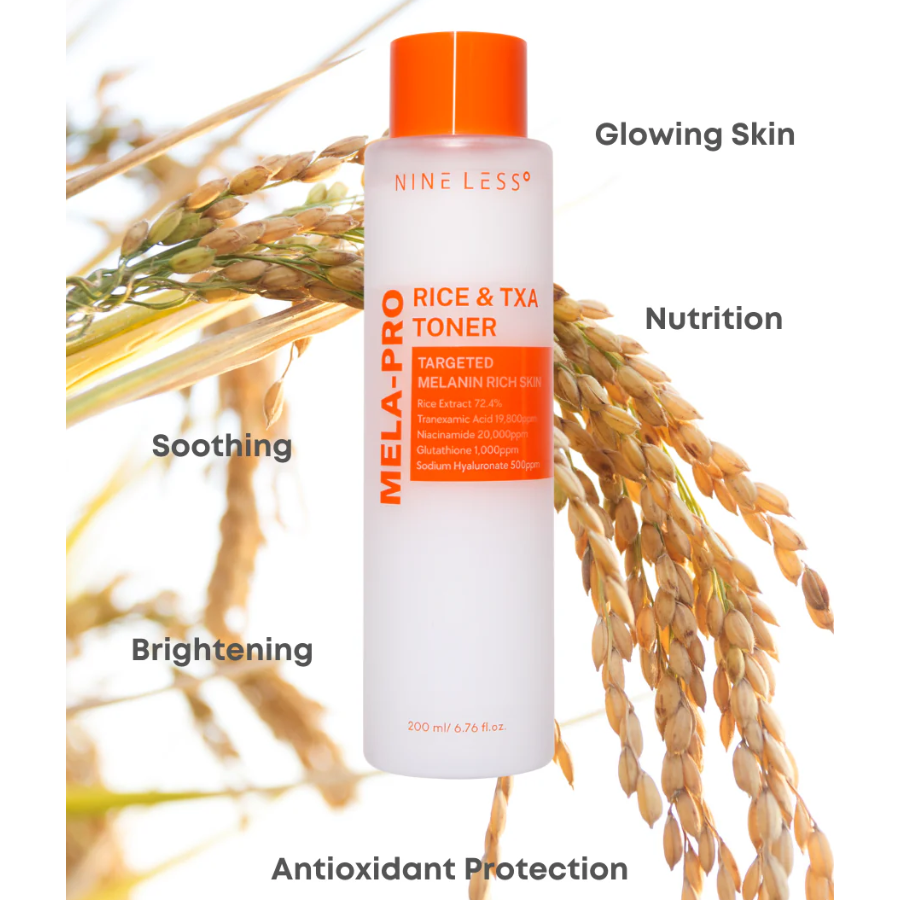 [NINE LESS] MELA-PRO Rice & TXA Toner 200ml