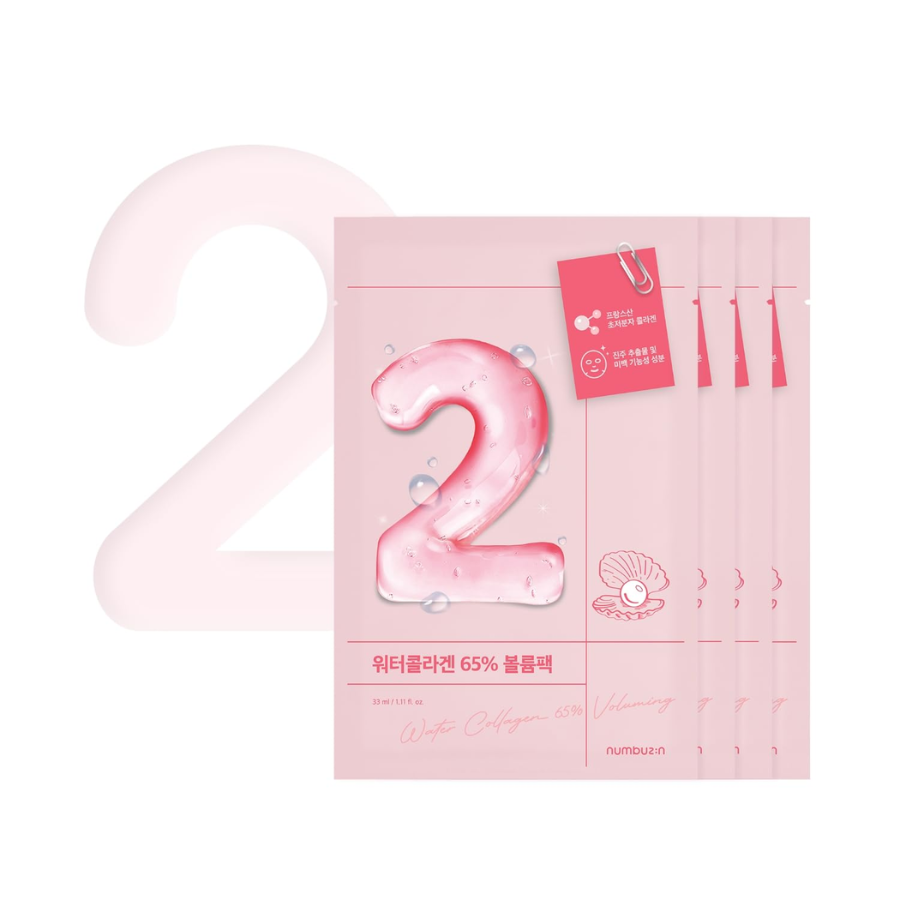 [NUMBUZIN] No.2 Water Collagen 65% Voluming Sheet Mask