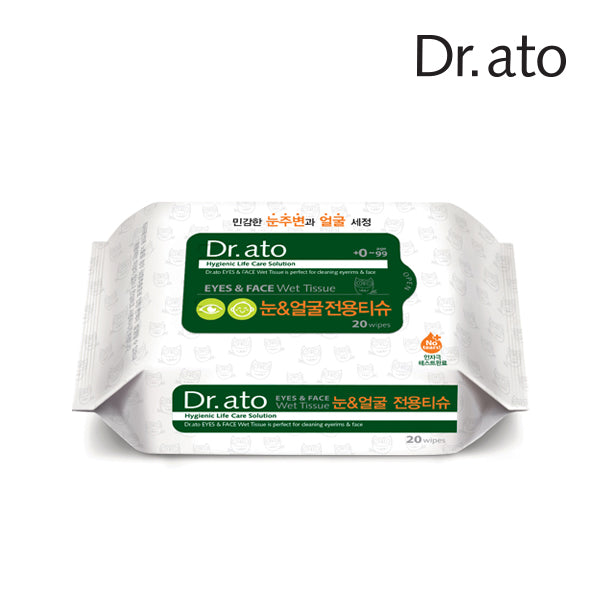 [DR.ATO] Eyes & Face Wet Tissue (20pz)